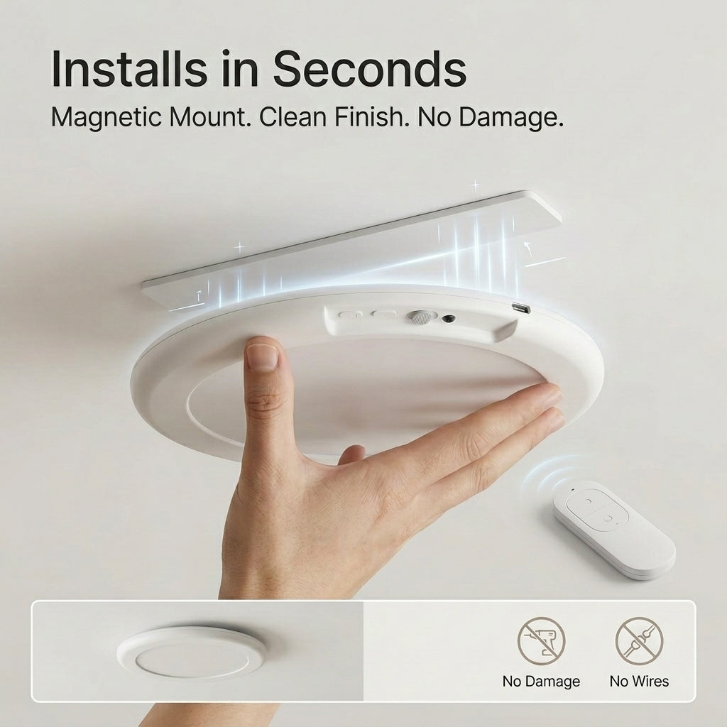 NoWire LED Ceiling Light